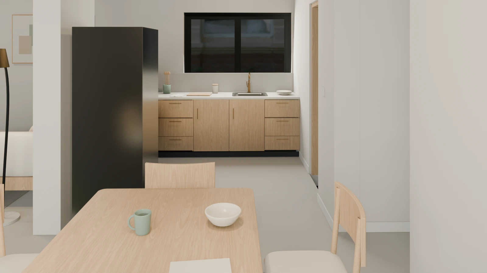 GuruVedas kitchen and dining interior